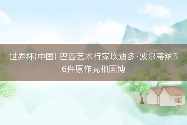 世界杯(中国) 巴西艺术行家坎迪多·波尔蒂纳56件原作亮相国博